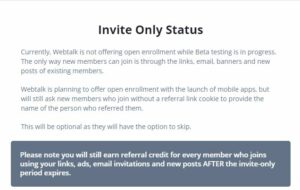 Webtalk Beta